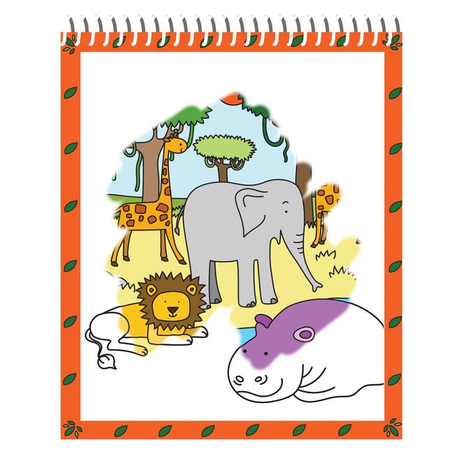 Animals Of The World - Water Color Series Book