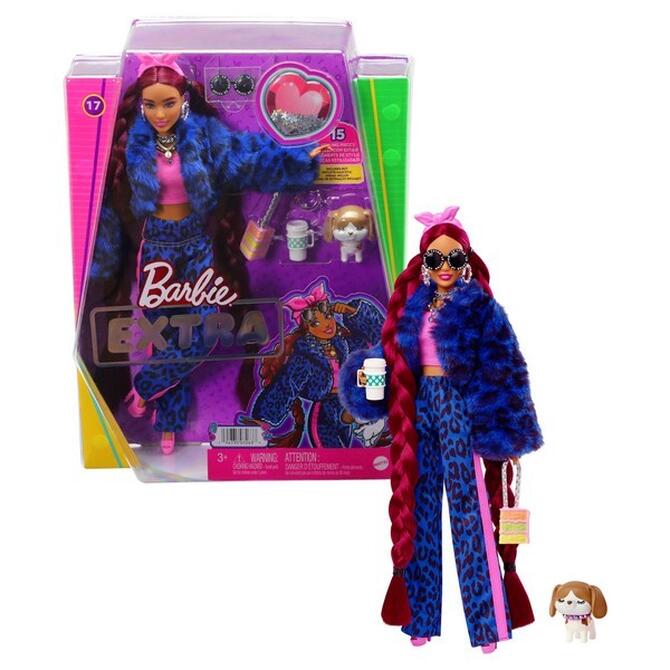 Barbie Extra - Blue Leopard Track Suit  3+