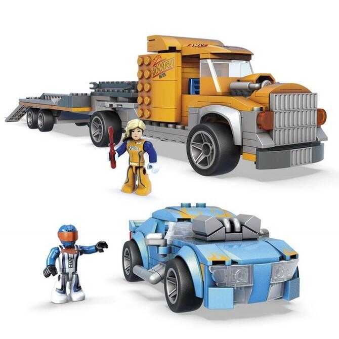 Mega Blocks Hot Wheels Νταλίκα Twinduction 5+