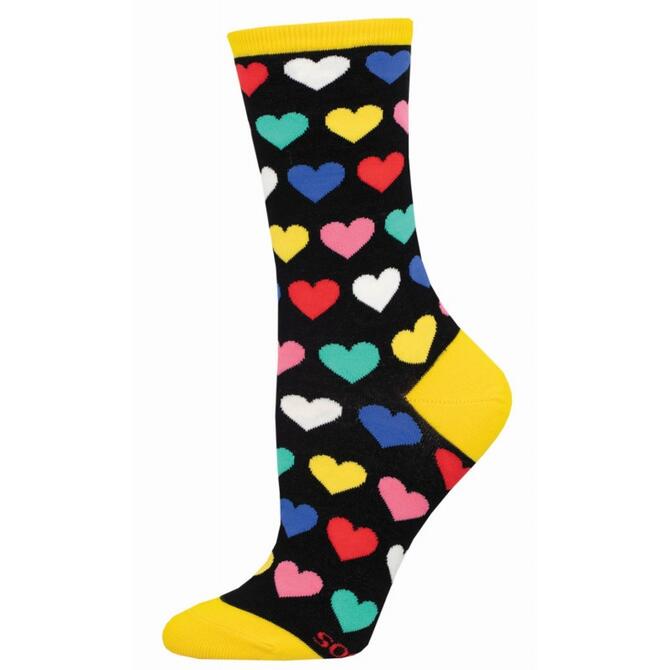 Socksmith κάλτσες γυναικίες 'Καρδιές πολύχρωμες' 36-41
